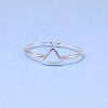 Jewelry, fresh ring, Japanese and Korean, simple and elegant design, on index finger, internet celebrity