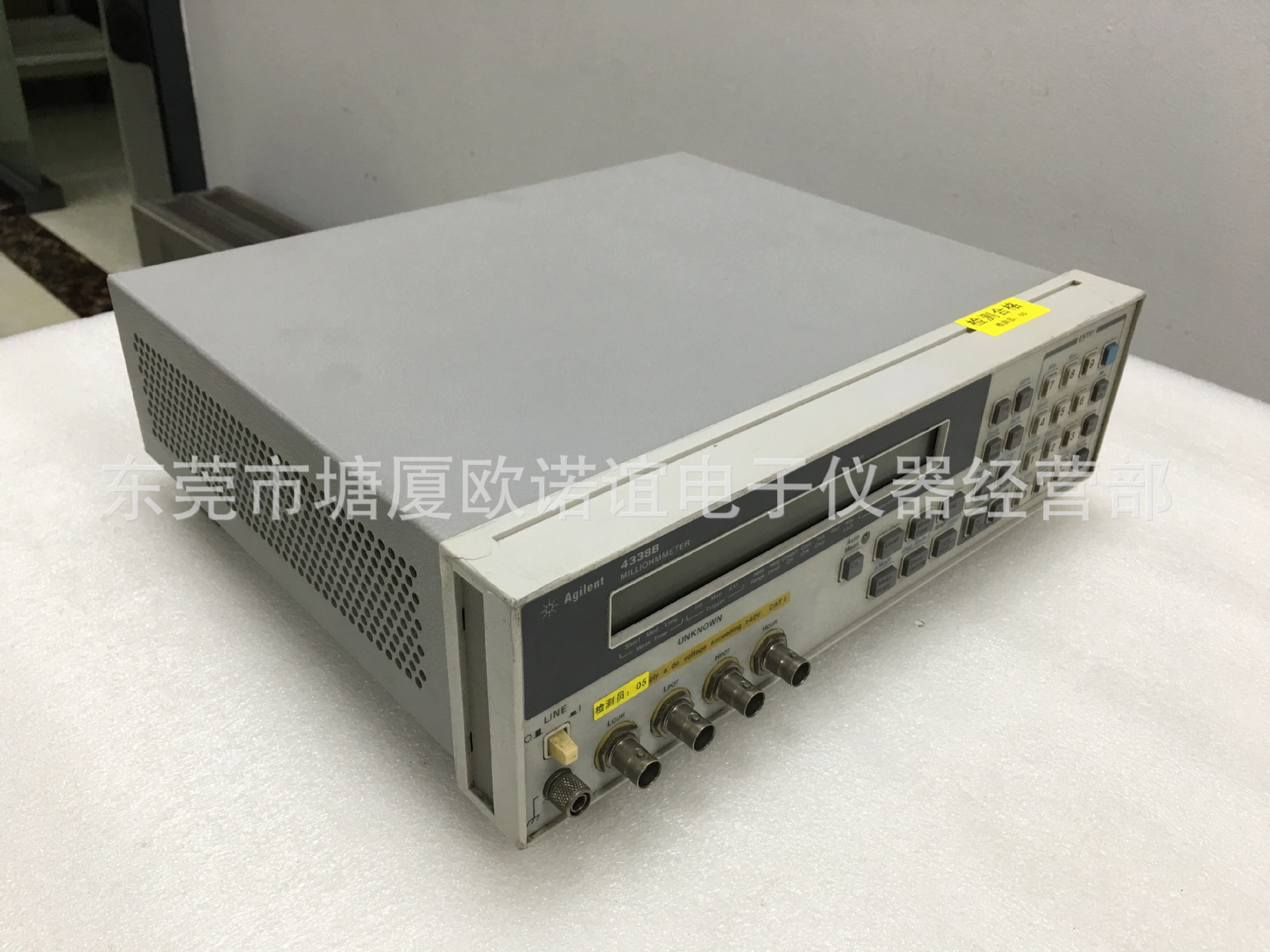 Agilent 安捷伦 4338B HP4338B 毫欧表 高阻计高阻表-阿里巴巴
