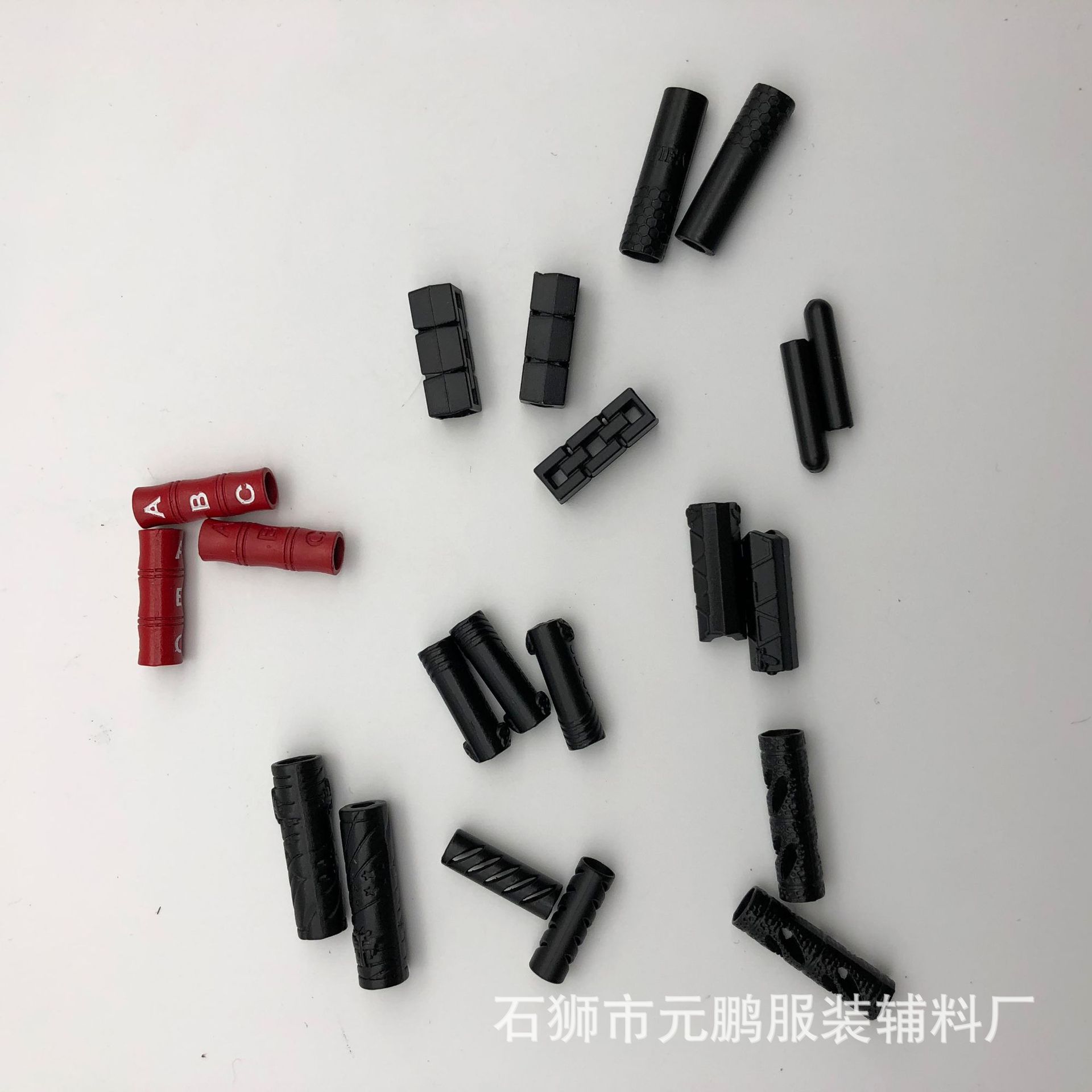 厂家直销 现货 帽钟 绳头 吊钟 五金塑料服饰配饰珠子绳扣
