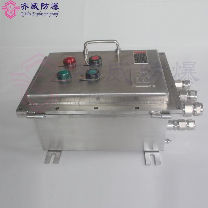 防爆不锈钢控制箱 防爆按钮箱 防爆操作柱不锈钢防爆操作箱