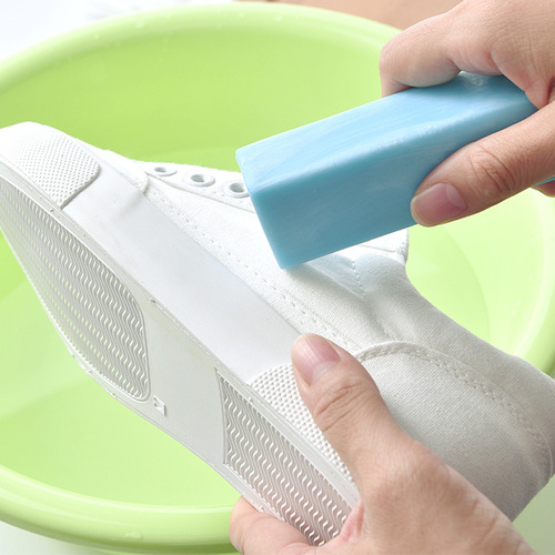 Japan imported household shoe washing soap, sneakers, canvas shoes cleaning, decontamination and stain removal soap, white shoe laundry soap