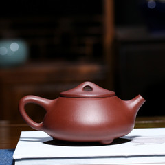Yixing Famous Original Mineral Purple Clay Pot Stone Scoop 199 Hole Teapot Gift Tea Set Micro Business Agent One Piece Dropshipping