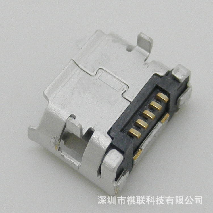 MICRO USB 5PIN  ǰ  6.35 DIP+SMT