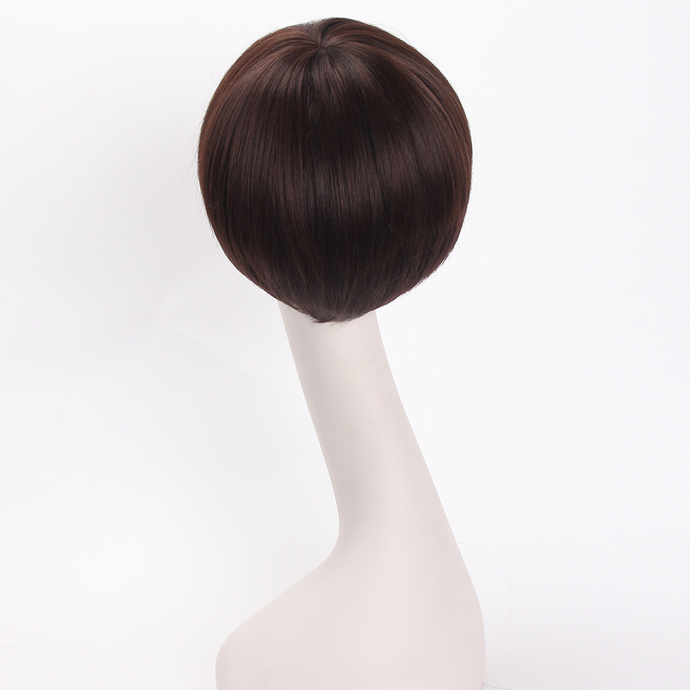 Newlook IMG - 0225 peluca de moda de pelo corto peluca de vacaciones peluca de enseñanza peluca