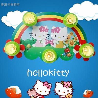 创意卡通女童卧室幼儿园儿童乐园helloKitty猫宝宝公主led吸顶灯|ms