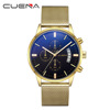 Universal quartz waterproof watch stainless steel, simple and elegant design, wholesale