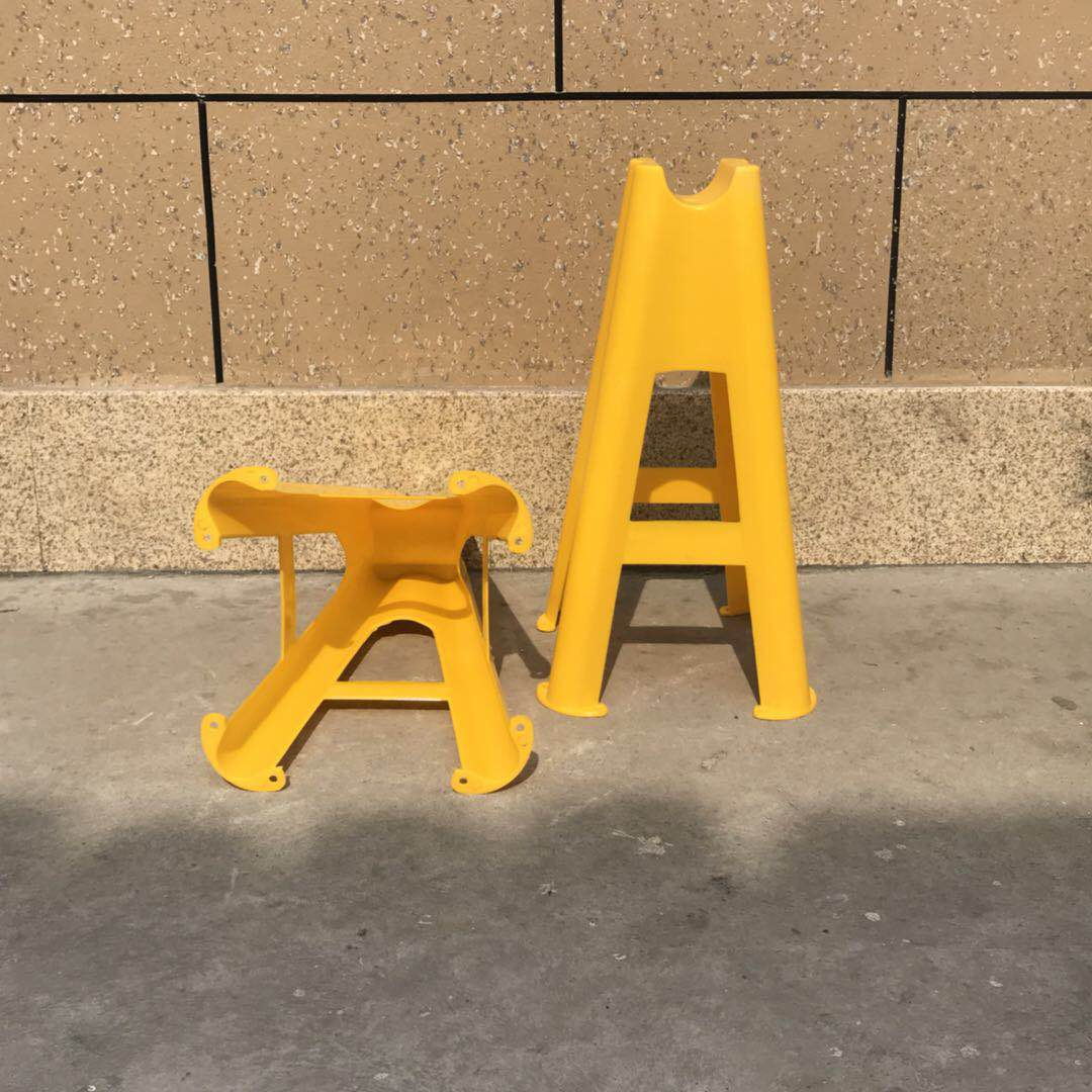 Cable pay-off rack PVC new material plastic wire and cable bracket glass fiber reinforced plastic safety fixed triangle bracket