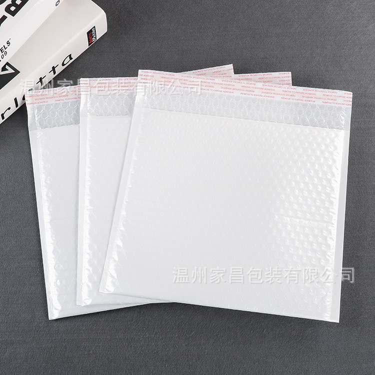 白色pe共擠膜袋 塑料氣泡信封袋 氣泡快遞包裝袋 防水泡泡袋