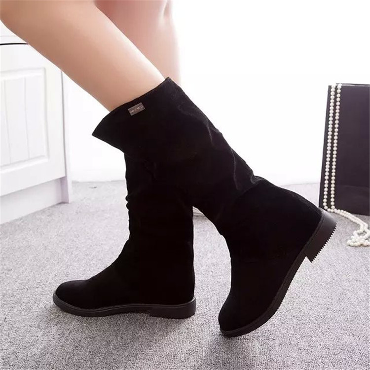 Bottes femme en Daim - Ref 3355930 Image 3