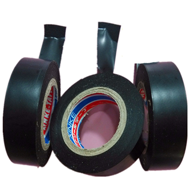 广州大个电工胶布PVC电工胶带黑色彩色绝缘胶带电气防水阻燃胶带