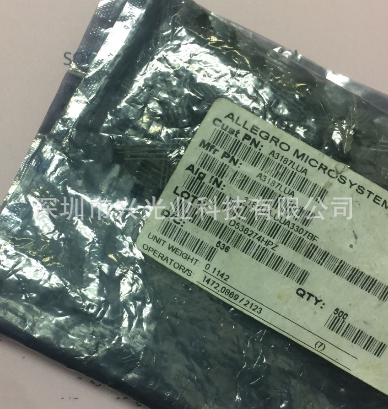 ALLEGRO  霍尔IC A3187LUA  A3187LU 霍尔传感器
