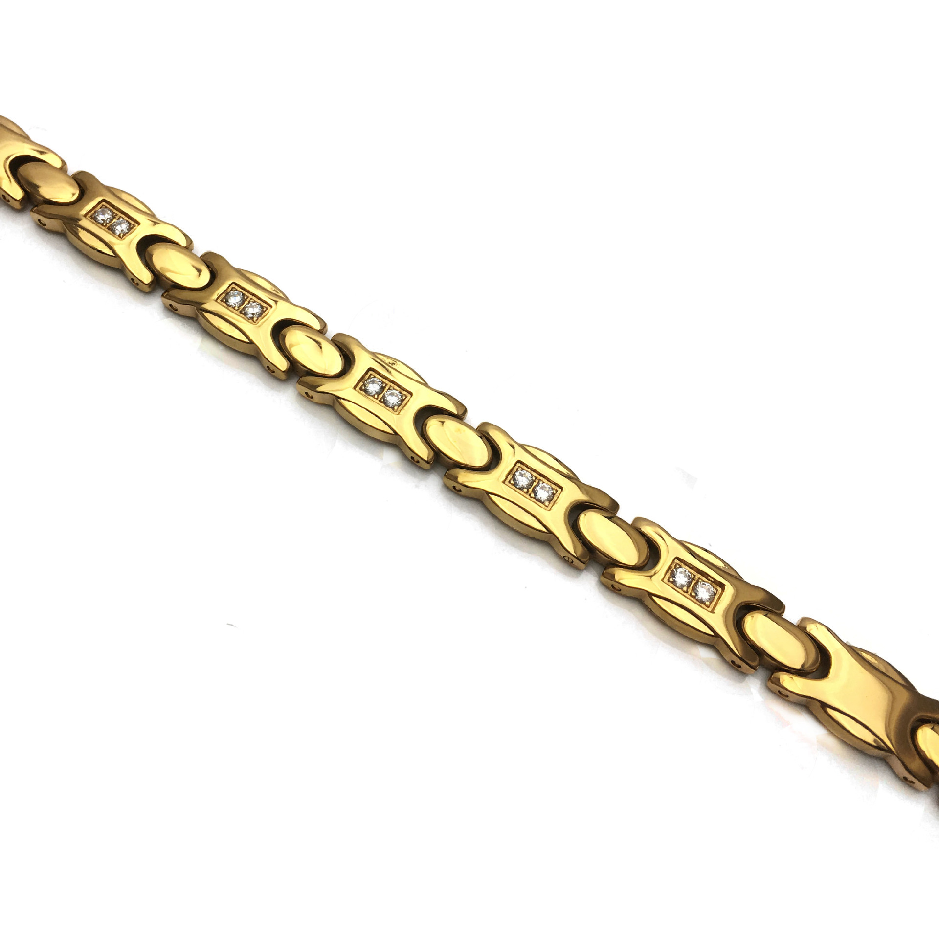 Shopping Occasion 304 Stainless Steel Material Original Design Solid Color 304 Stainless Steel Plating Men'S Bracelets Men's Chain Bracelets
