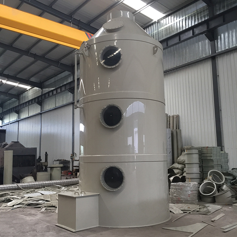 PP喷淋塔 废气净化处理装置 酸雾净化处理 喷涂废气净化处理