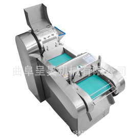 直销不锈钢切菜机 饭店用土豆切丝机 药材切丁机图片 呈昊机械