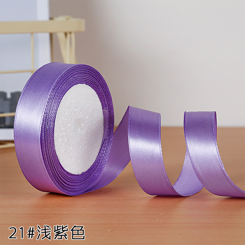 Fábrica al por mayor 2cm cinta hecha a mano cinta de poliéster caja de regalo cinta floral cinta para hornear cinta decorativa