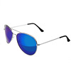 Fashionable glasses solar-powered, men's universal metal sunglasses, wholesale