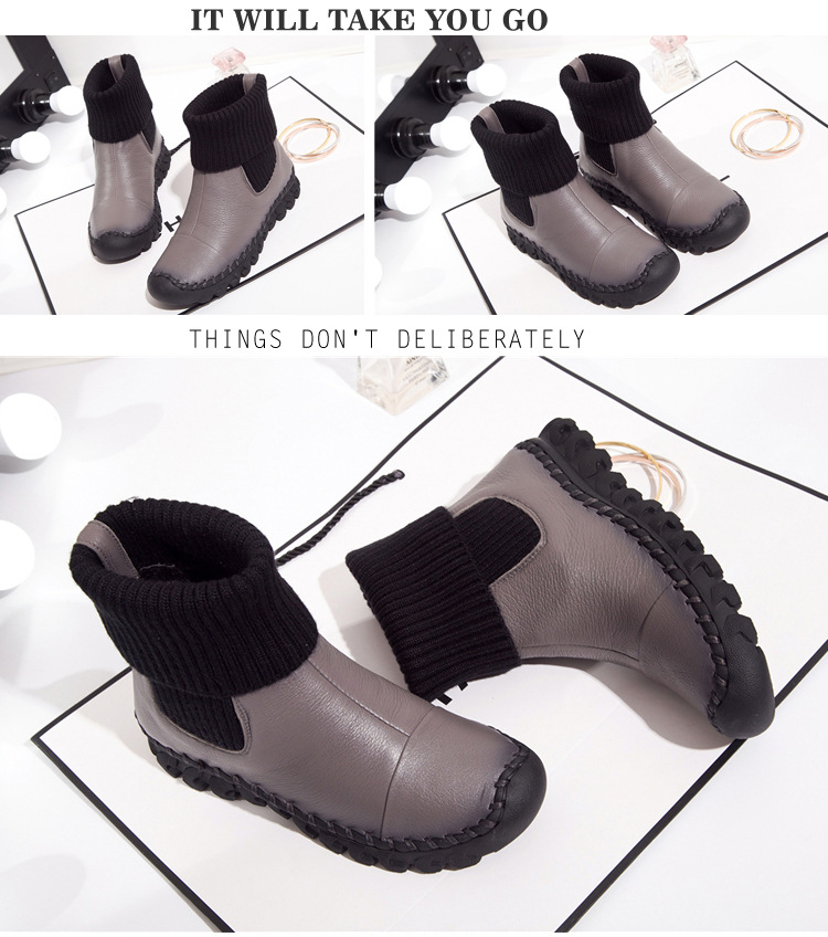 Bottes femme en En cuir - Ref 3355429 Image 43