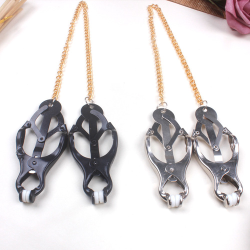 Manufacturer supplies new flirting products, bells, breast enhancement clamps, nipples, adult sex toys