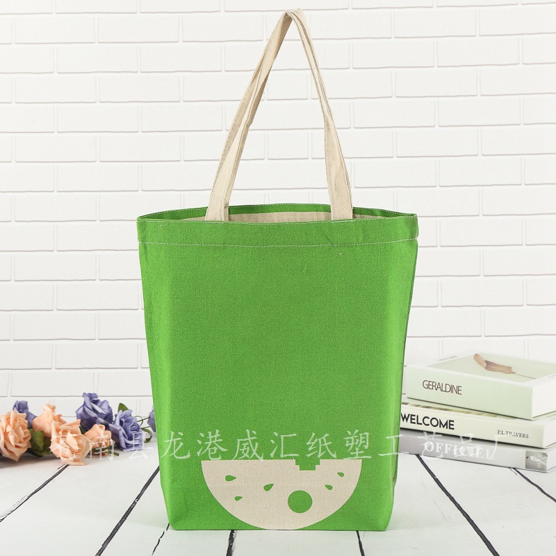 厂家现货空白棉布袋学生单肩帆布包广告创意购物手提帆布袋定制