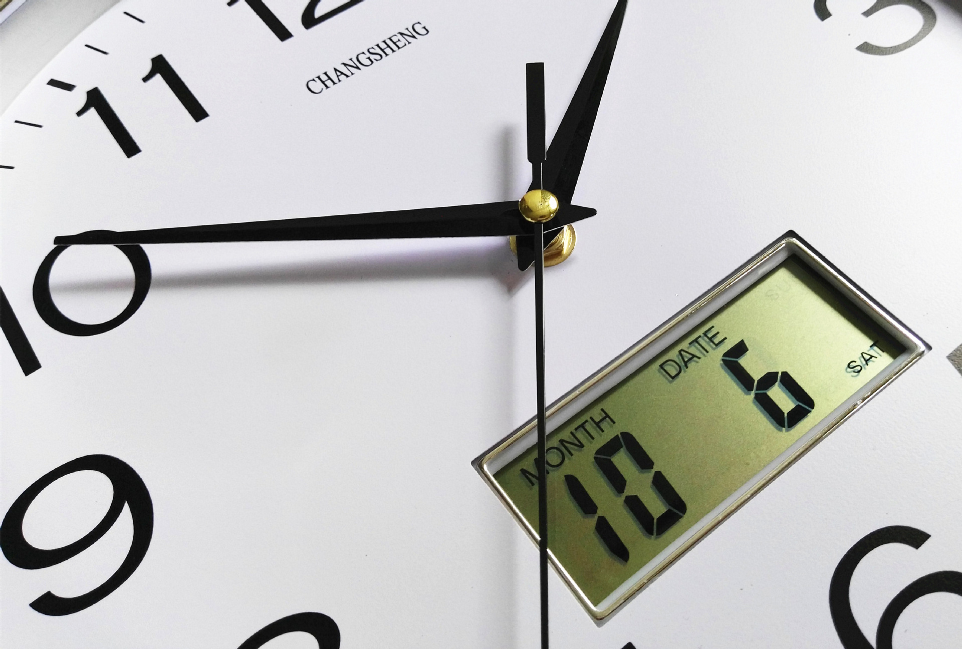 Thermometer, calendar, Amazon, English