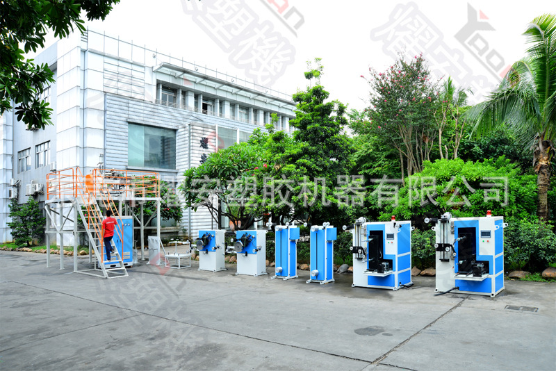 燿安供应光纤挤出生产线照明级拉丝机数据通光光纤设备跳动线机器