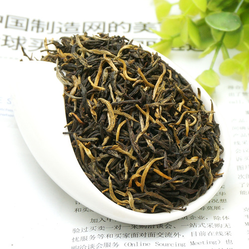 Dian Hong Jin Ya Spring Tea Loose Leaf Black Tea Wholesale for Milk Tea Shops and Commercial Use
