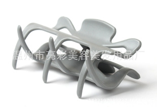 High temperature resistant ceramic hot hair clip Digital hot hot hair clip three claw clip beauty hairpin positioning clip fixed clip partition clip