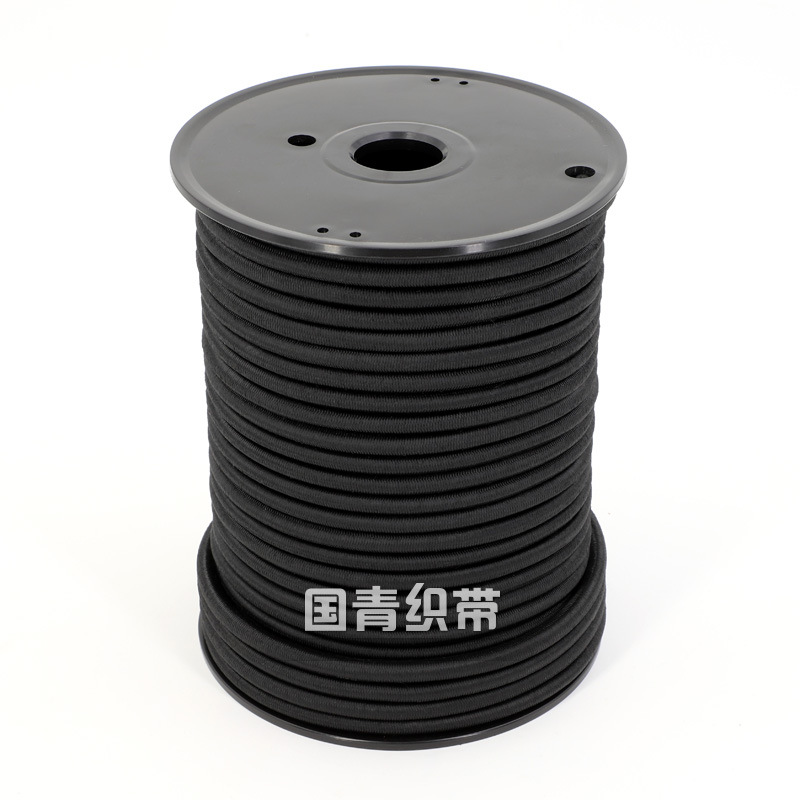 厂家直销 8mm弹力绳 筒装 行李绳 耐用橡筋运动游乐设备 可出口