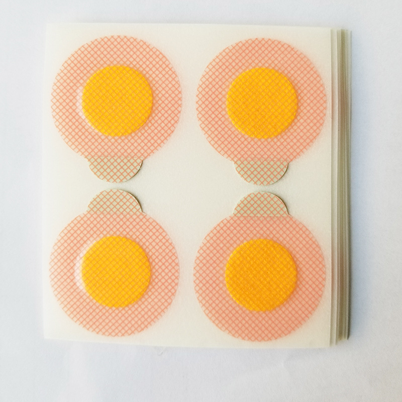 圆型输液瓶口贴 输液保养吸水垫离型纸PE胶带贴 小包辅助用品贴