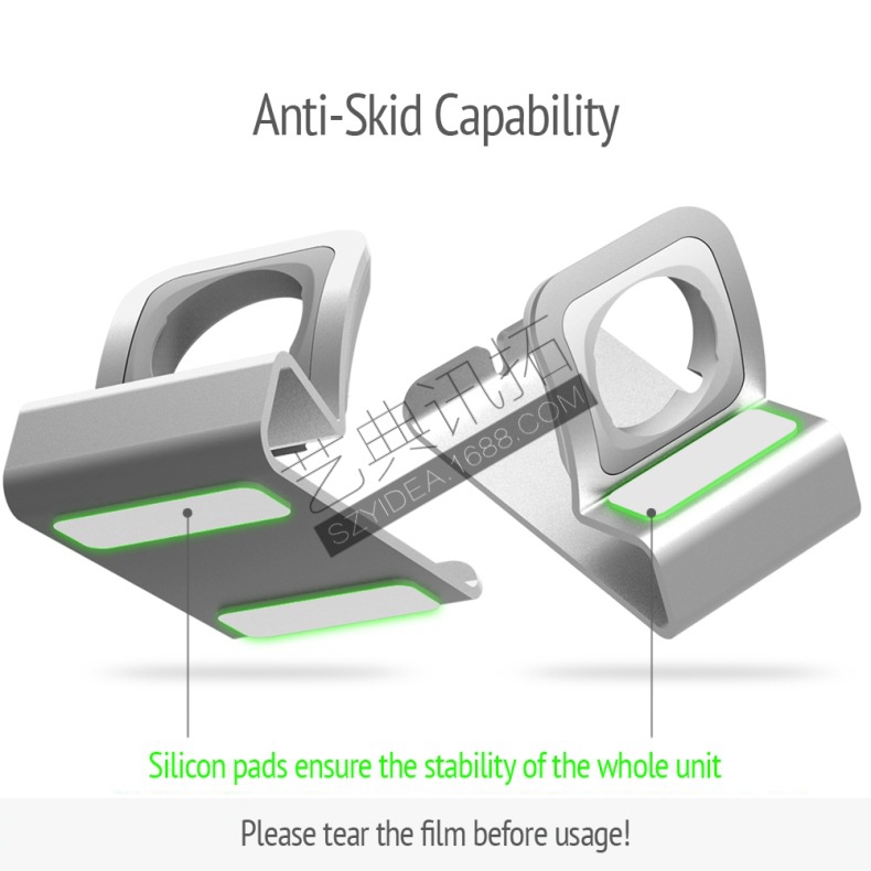 Para Apple Watch para Apple Watch mini soporte de carga base aleación Aluminio rack cabecera