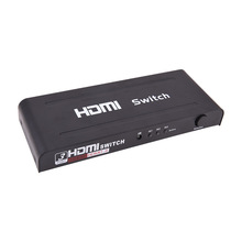 HDMI切换器 3进1出 hdmi3切1 三进一出切换器 1080P 带遥控 铁壳