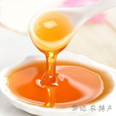 蜂蜜春蜜土蜂蜜食用蜂蜜纯天然龙眼蜜现货包邮一件代发|ru
