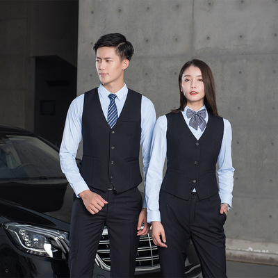 2018男士女士同款西装马甲定制套装工作服广告衫公司酒店吧绣花|ru