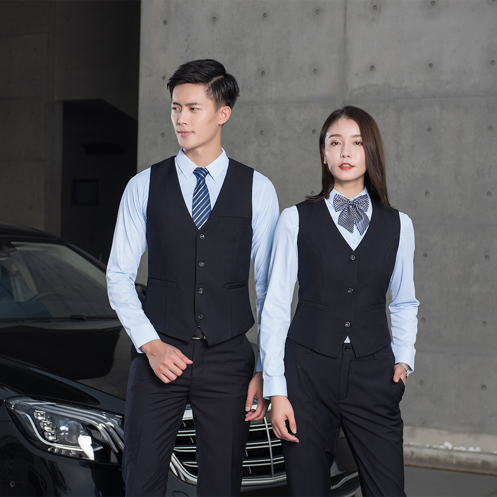 2018男士女士同款西装马甲定制套装工作服广告衫公司酒店吧绣花|ru