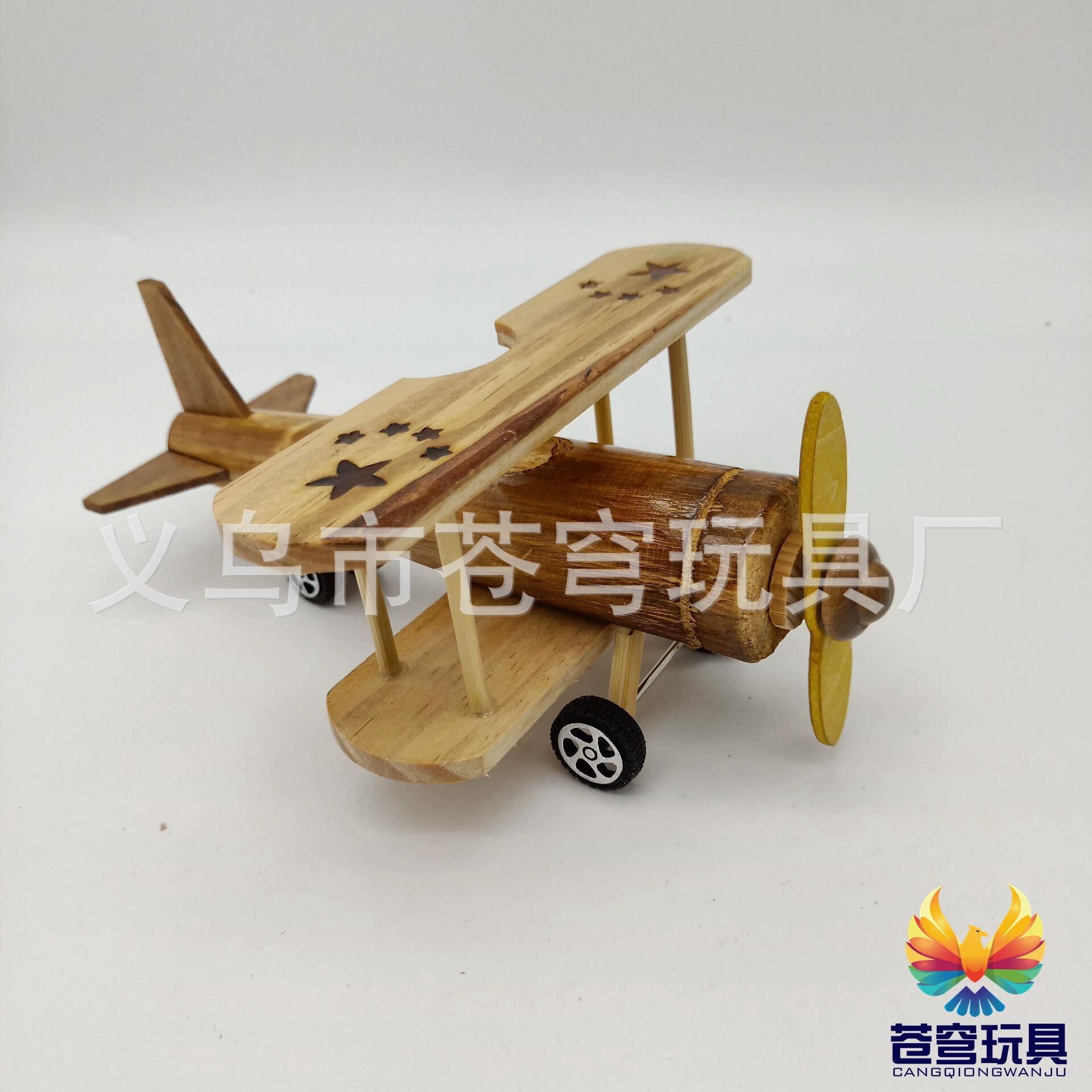 Wooden fighter, airplane model, toy