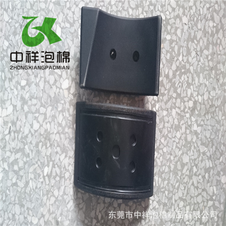 供应 带皮防撞PU发泡成型 PU聚氨酯海绵 电子屏用PU软顶长条