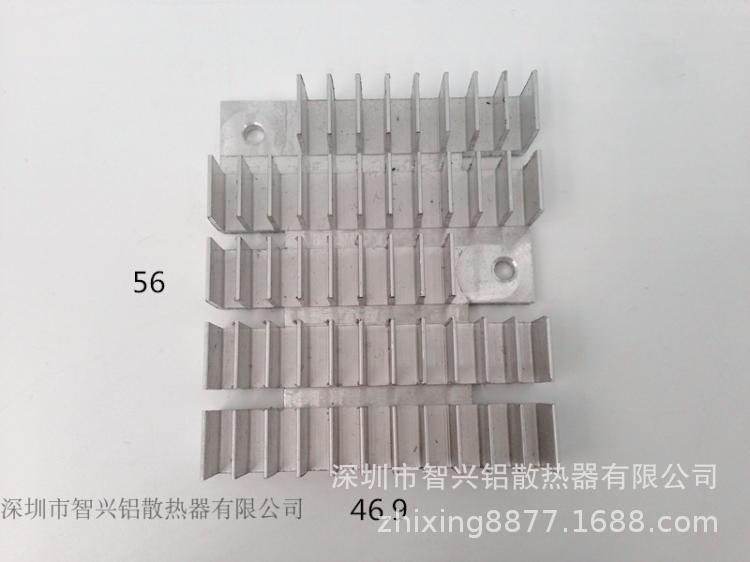 电脑IC散热片电源散热片优质降温散热器电脑IC散热片46.9*11.4-56