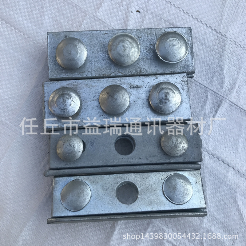 164-264镀锌抱箍单吊双吊线抱箍电杆抱箍拉线抱箍单槽双槽夹板