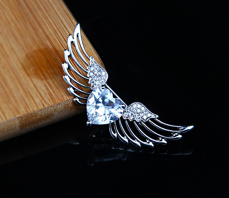 Broche Aile Cœur