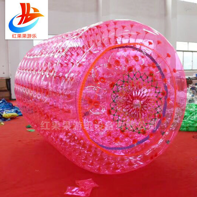 Manufactor Direct selling Water Park roller PVC Floater customized Roller Ball interest Aquatic entertainment roller customized