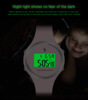 SENORS Fashionable silicone digital watch, digital display