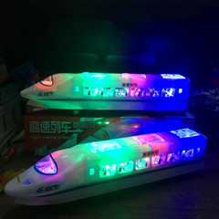 Harmonious Express EMU Electric Train with Colorful Lights and Music, High-Speed Train Model Toy for Wholesale