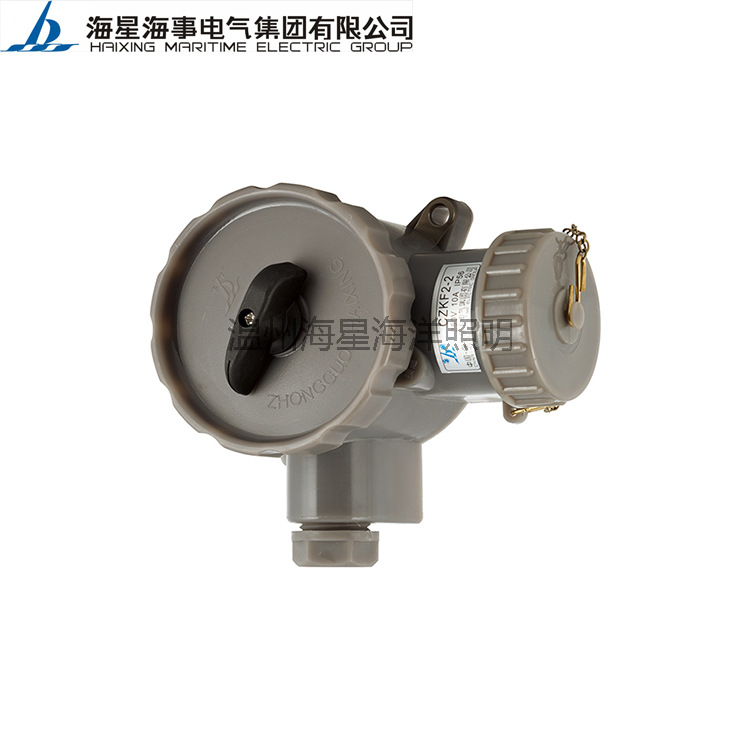 供应船用电气接插件CZKF系列船用尼龙水密插座、带开关插座