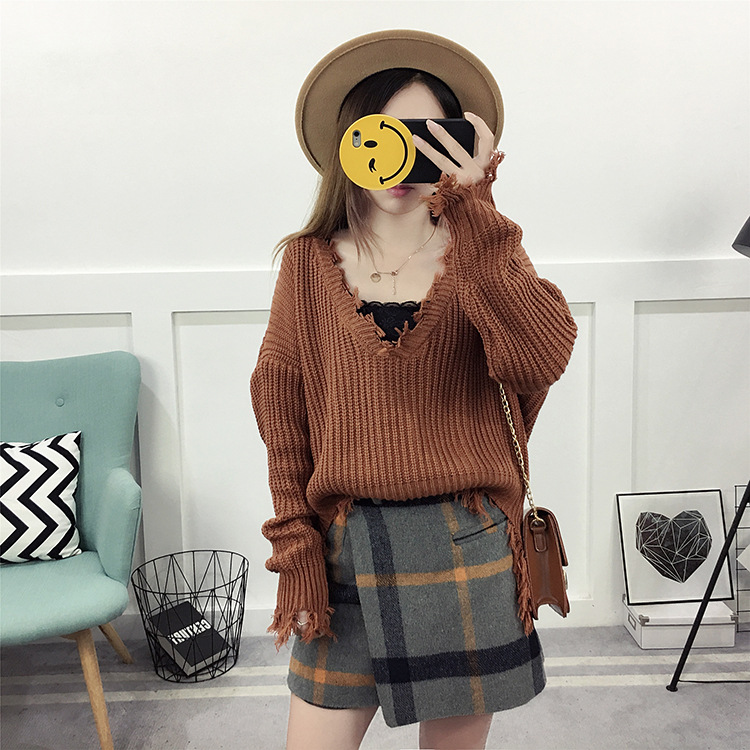 Pull femme en Tricot - Ref 3414412 Image 4