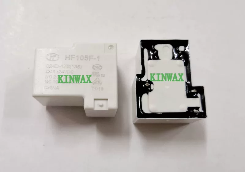 Реле HF105F-1/048D6-1DSTF, набор 5 контактов, 30A/240VAC, катушка 24V