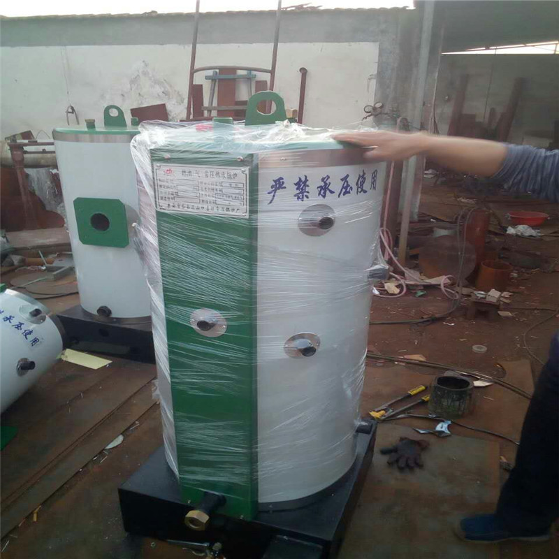 食堂蒸饭餐具消毒浴池加热生产用气配套立式无烟蒸汽热水锅炉