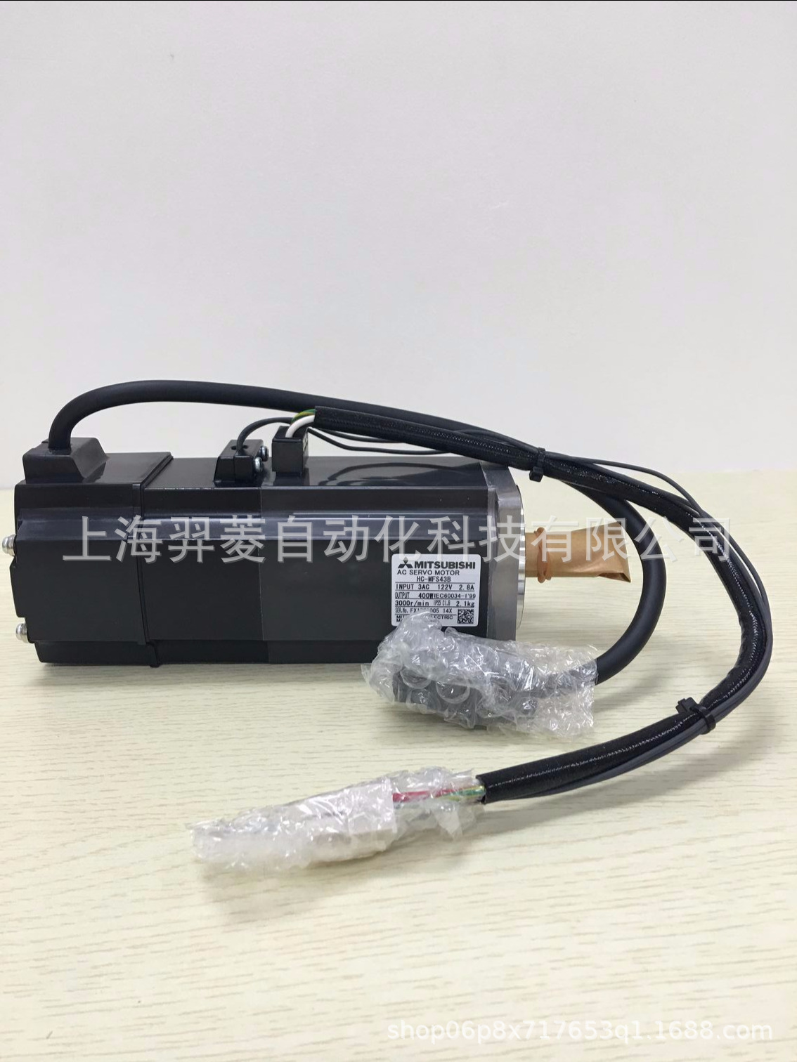 三菱电机HC-MFS43B全新原装现货 现货供应 三菱,三菱电机,电机,伺服,三菱伺服