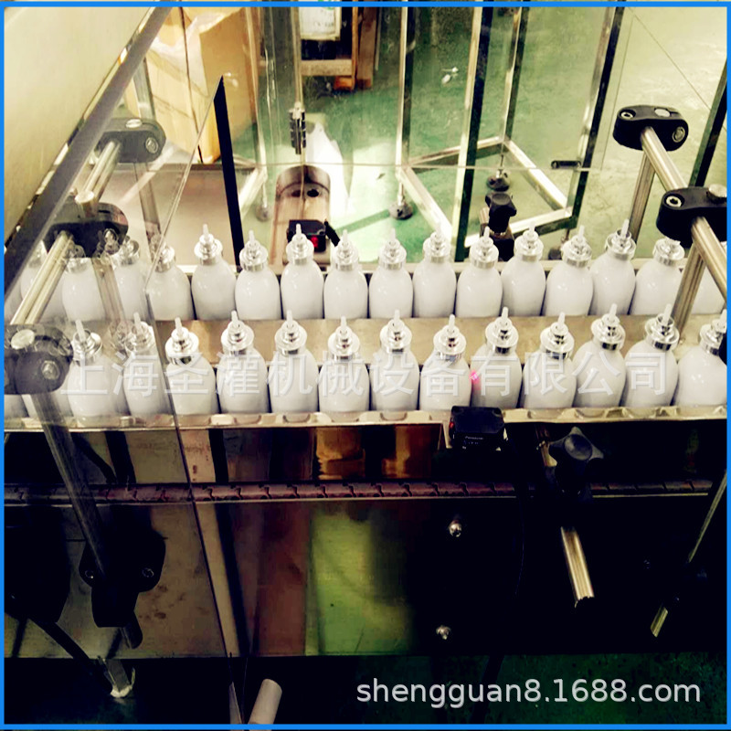 60ml铝罐喷剂灌装线 口腔喷雾剂全自动灌装机 30ml口服液灌装机