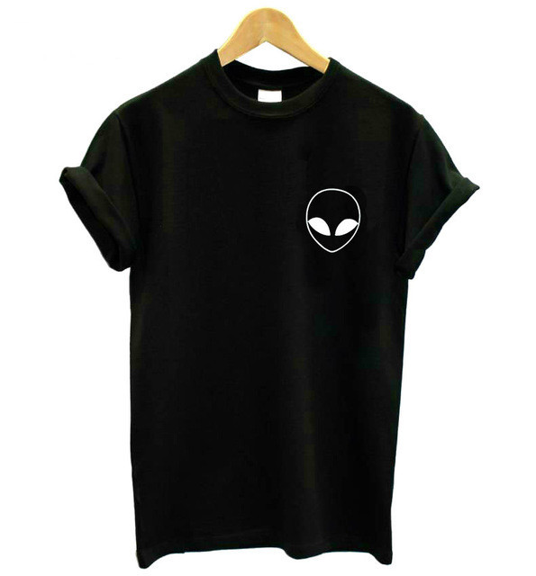 Alien Print T-Shirt 2