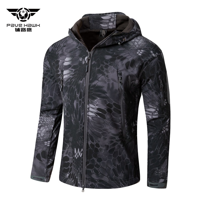 鲨鱼皮上衣 黑色蟒纹2.jpg